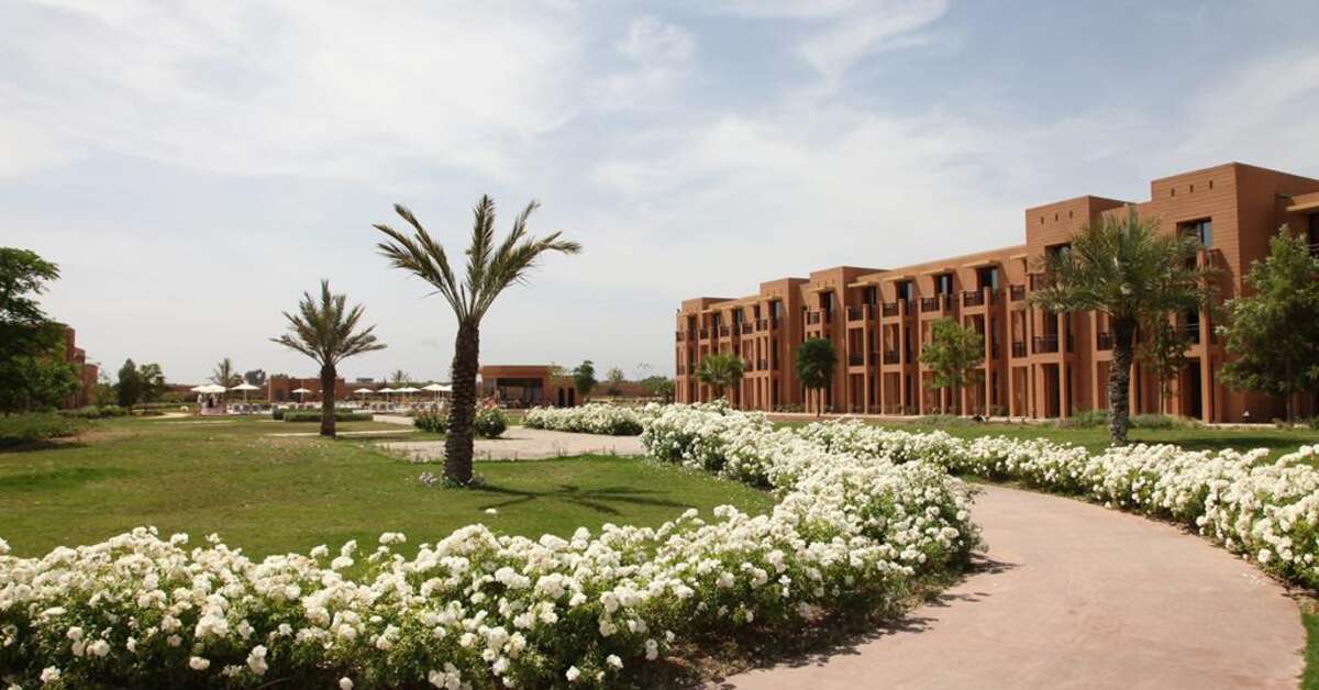 Een foto van de buitenkant van Aqua Mirage Marrakech