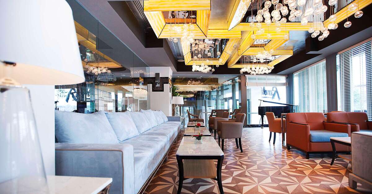 Een foto van het interieur van Radisson Blu Hotel Istanbul Pera