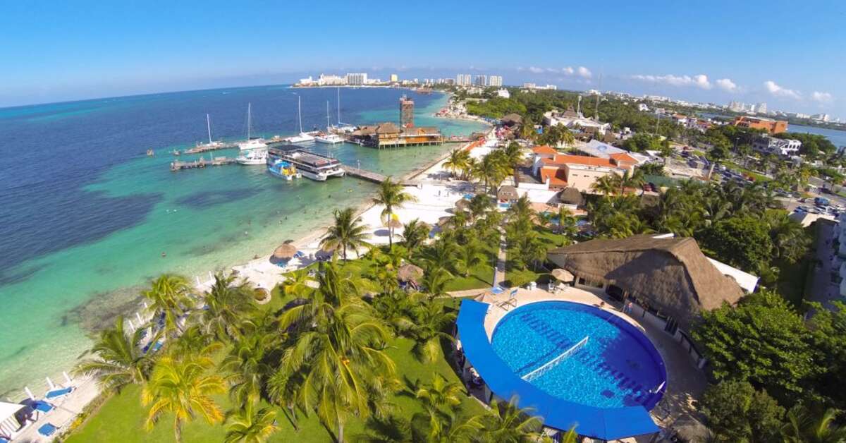 Een foto van het zwembad bij Dos Playas Faranda