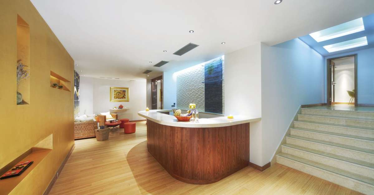 Een foto van het interieur van Adriana Hvar Spa Hotel