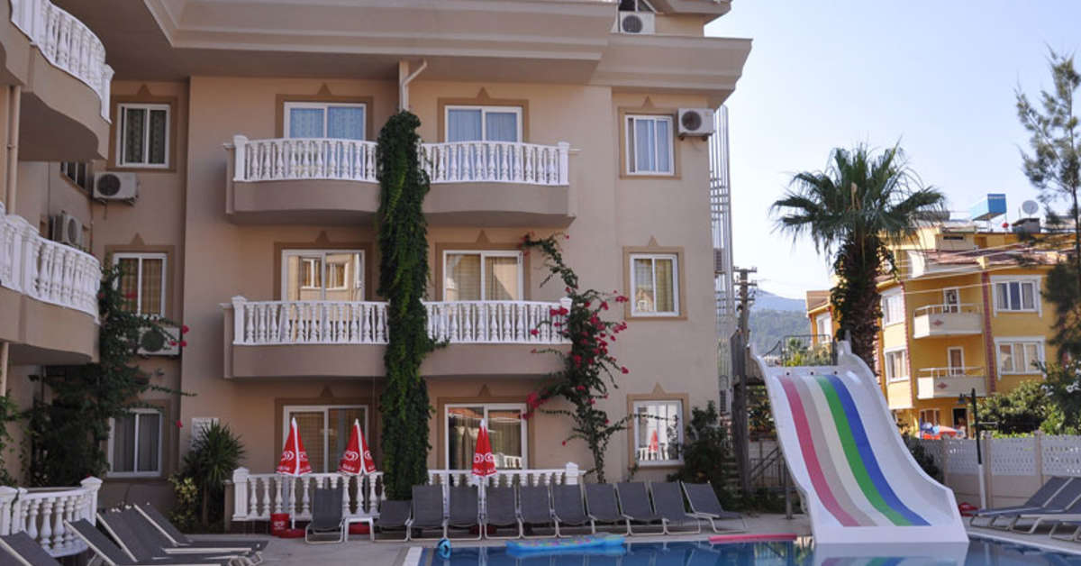 Ein Foto vom Pool im Isla Apart