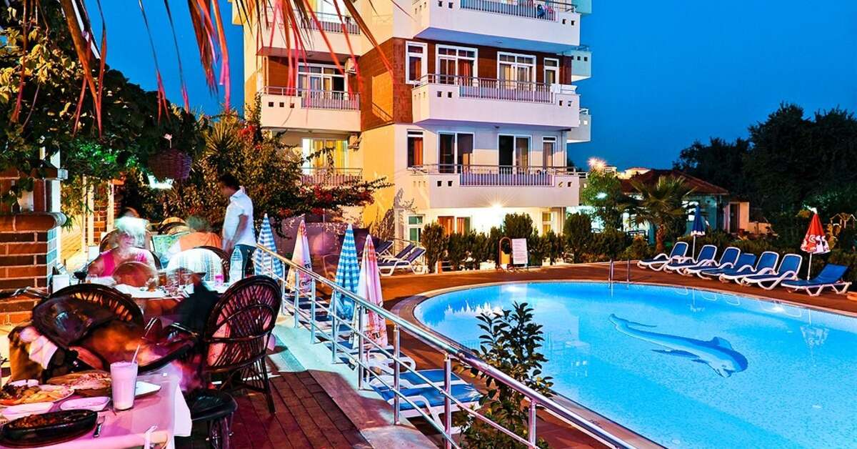 Een foto van de faciliteiten bij Irem Garden Hotel
