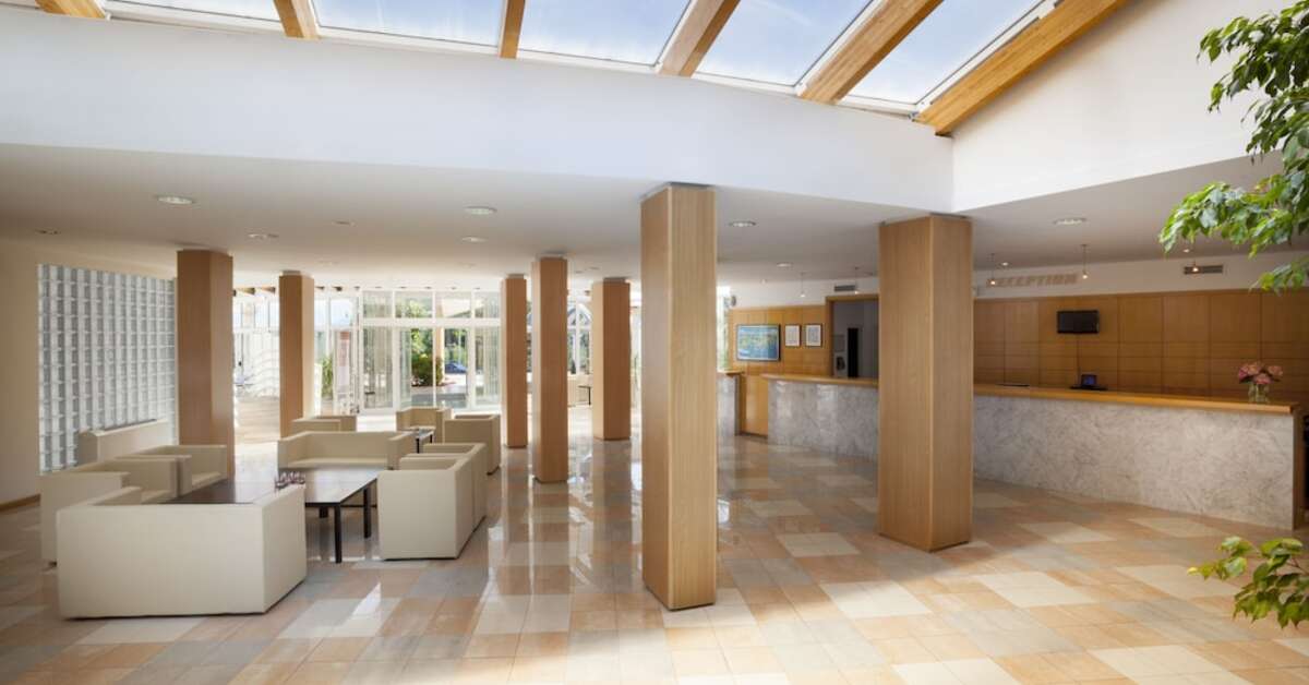 Een foto van het interieur van Hotel Pineta