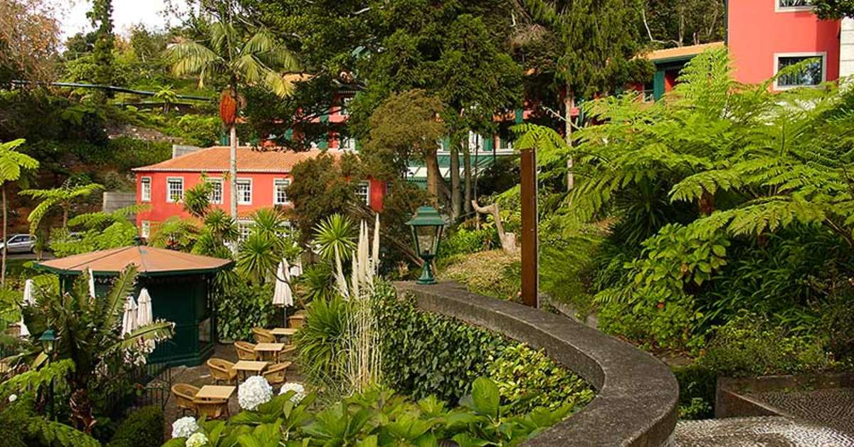 Een foto van de buitenkant van Quinta Do Monte Panoramic Gardens