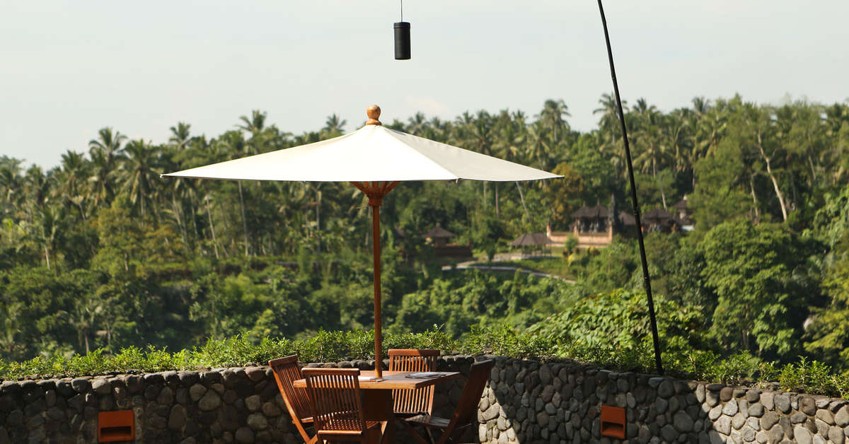 Ein Foto von den Einrichtungen im Alila Ubud