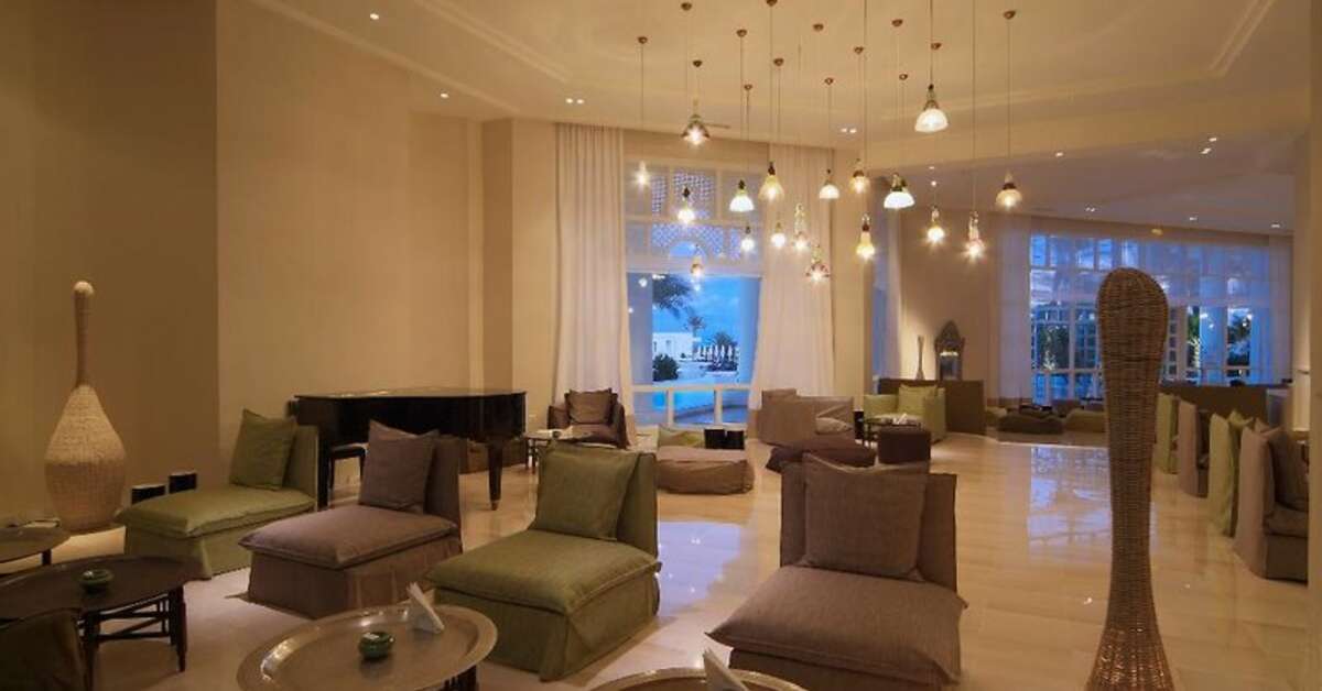 Een foto van het interieur van Radisson Blu Resort & Thalasso