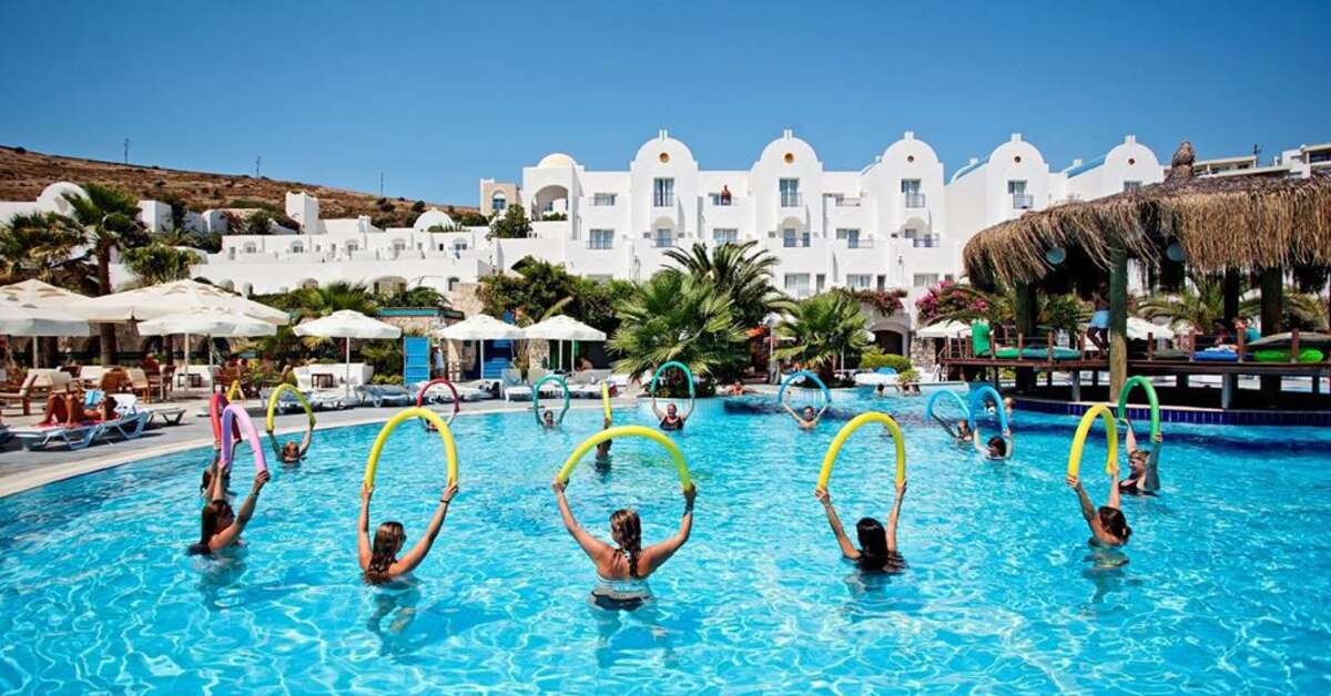 Een foto van het zwembad bij Salmakis Resort & Spa