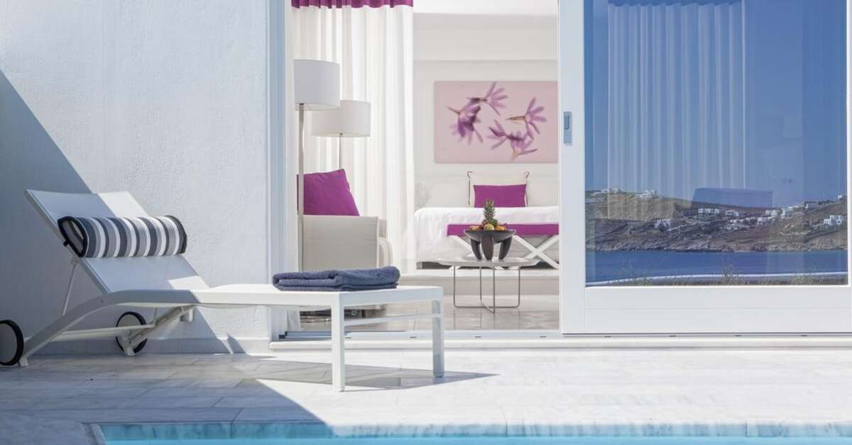Een foto van het zwembad bij De Light Boutique Hotel