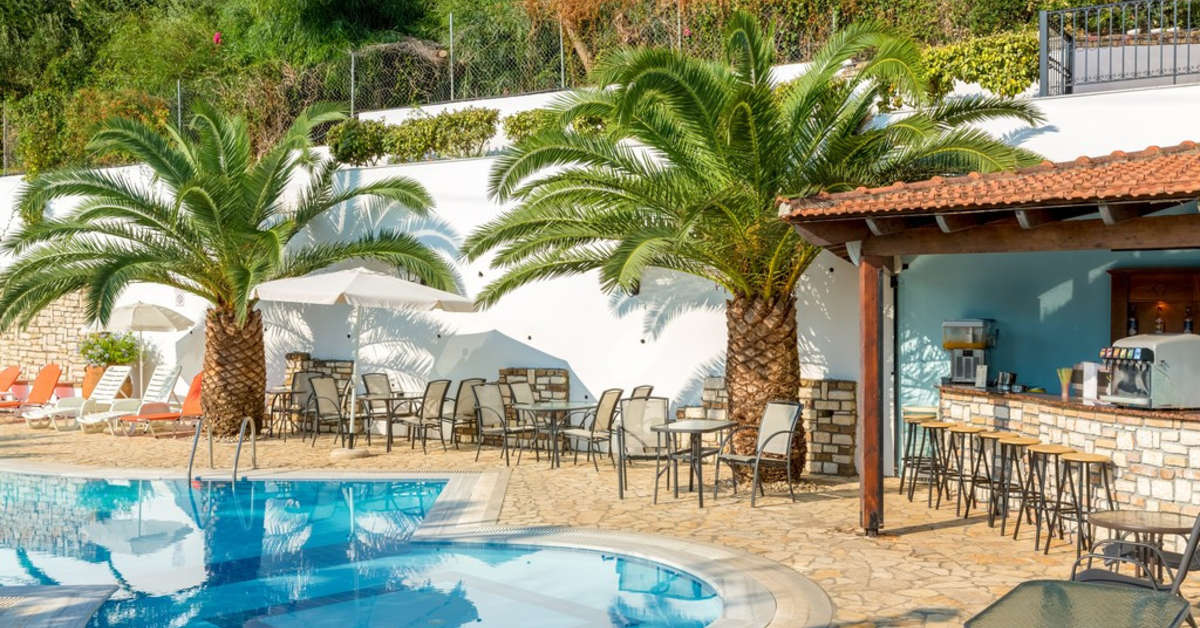 Een foto van het zwembad bij Lido Corfu Sun Hotel