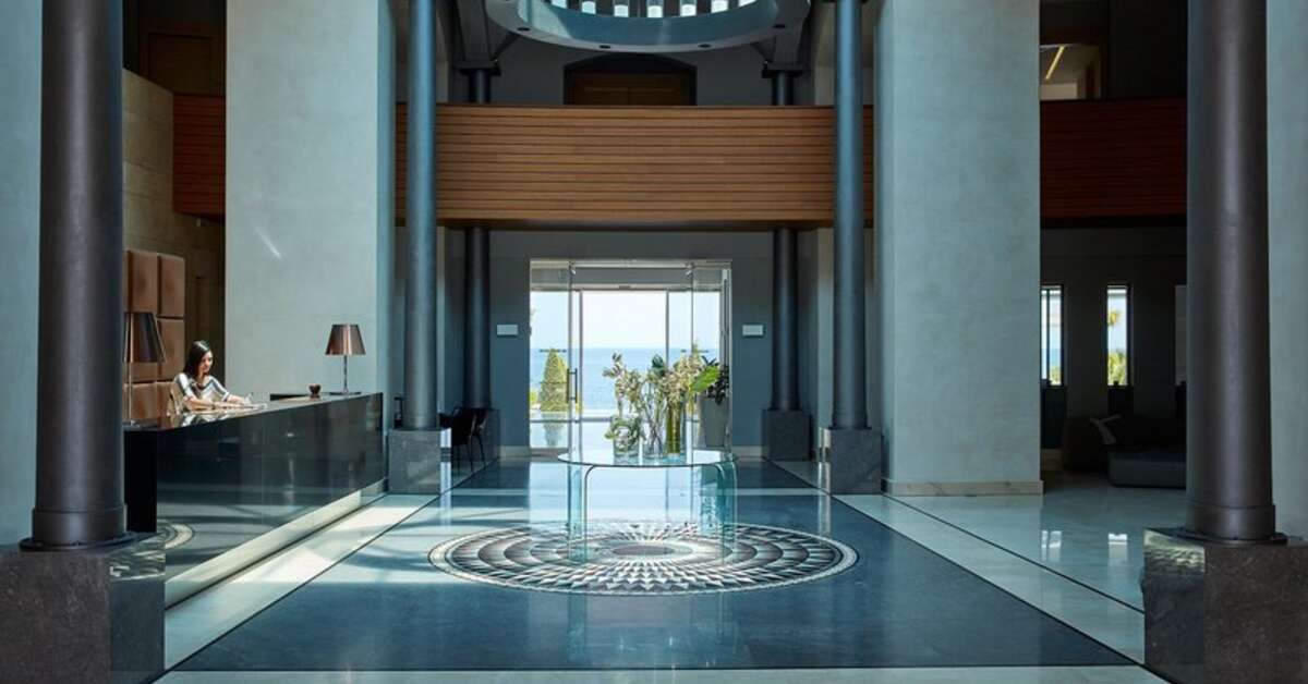 Een foto van het interieur van Cavo Olympo Luxury Hotel & Spa