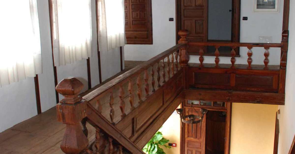 Een foto van het interieur van Hotel Rural Bentor