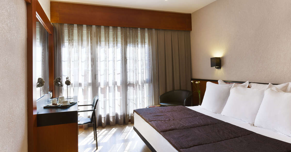 Een foto van een overzicht van Derby Hotel Barcelona