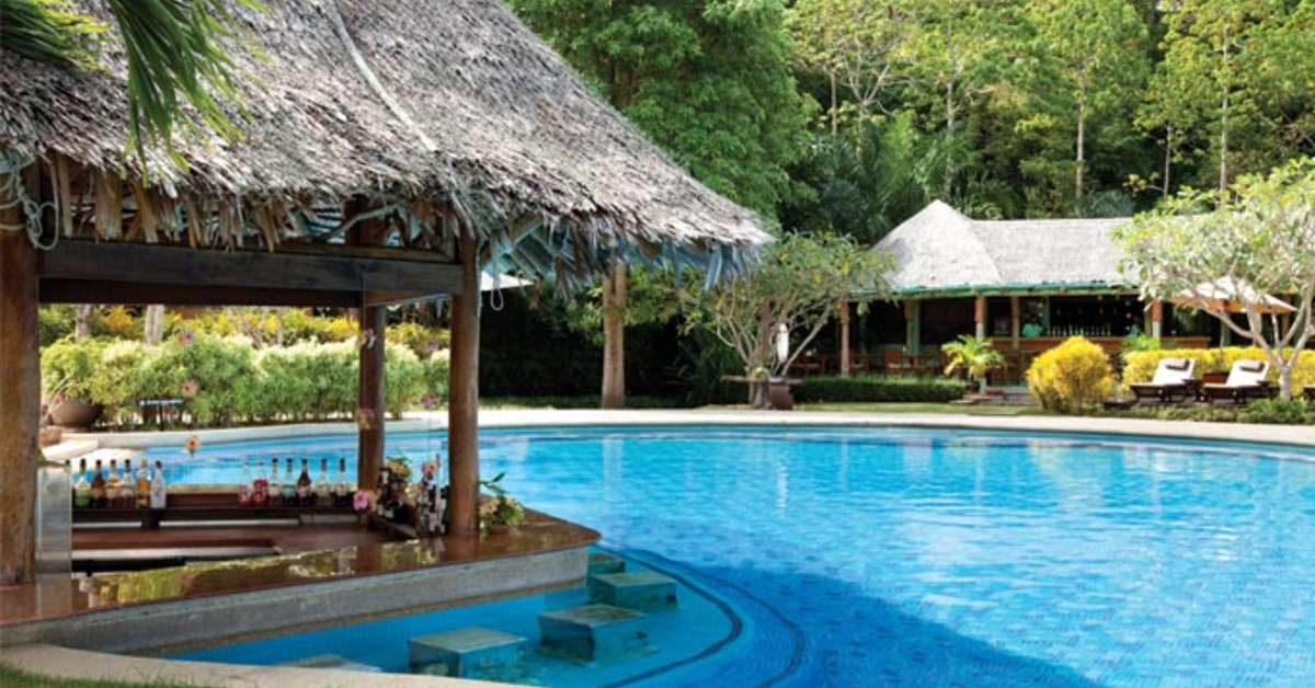 Ein Foto vom Pool im Phi Phi Island Village Beach Resort