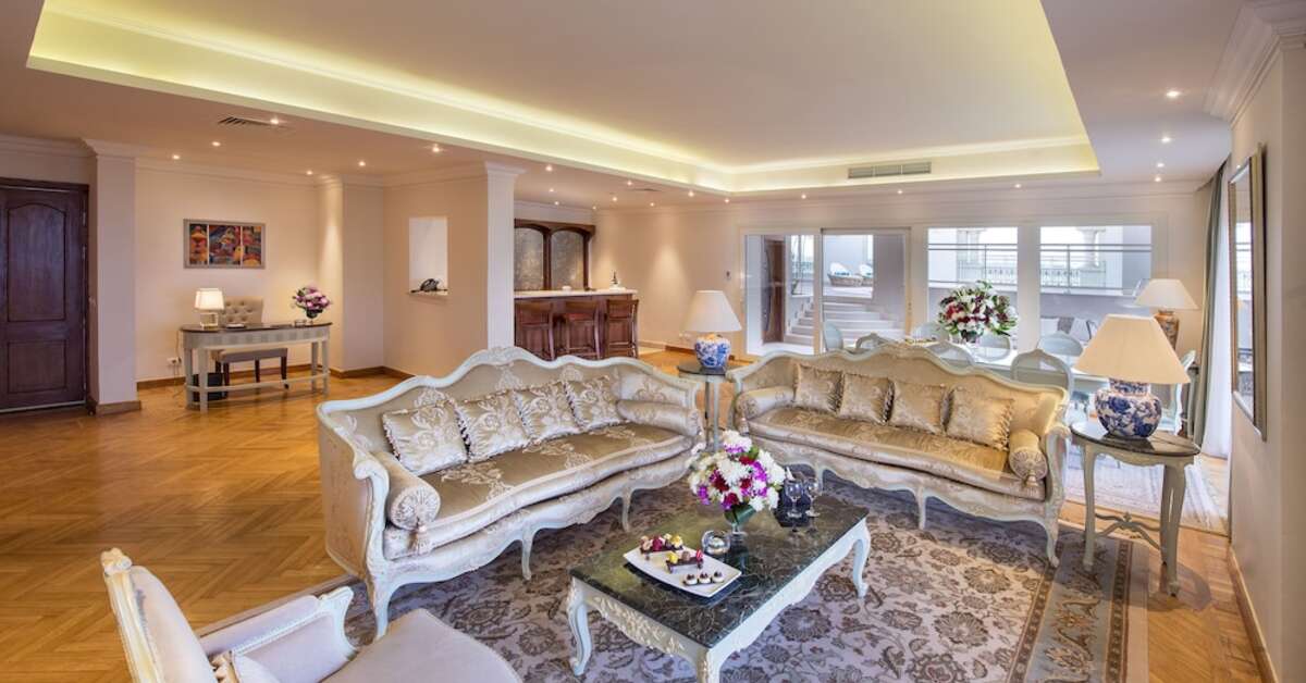 Een foto van het interieur van Baron Palace Resort