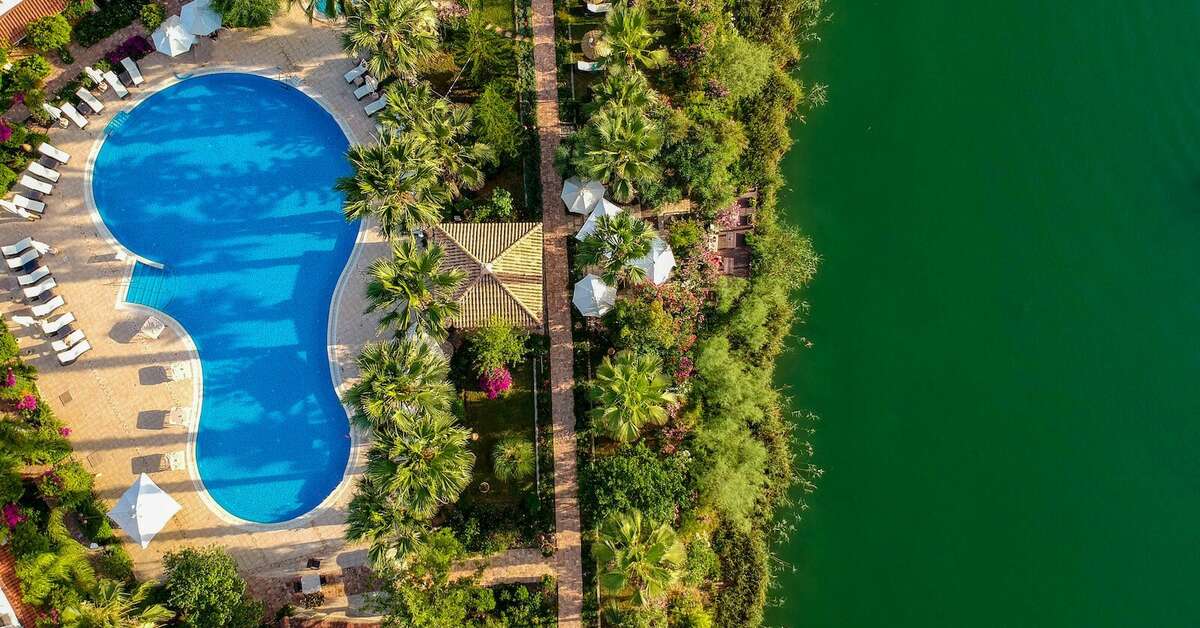 Een foto van het zwembad bij Dalyan Resort Hotel