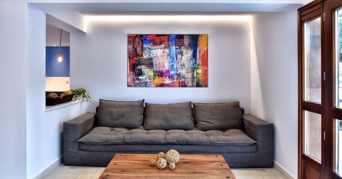 Een foto van het interieur van Skiathos Korali Hotel
