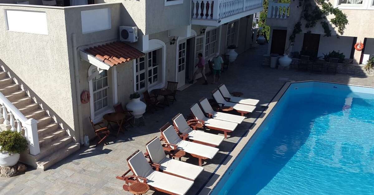 Een foto van het zwembad bij Ino Village Hotel
