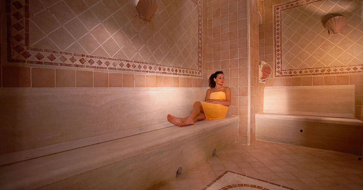Ein Foto von den Einrichtungen im Caparena Hotel & Wellness Club