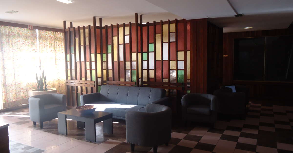 Een foto van het interieur van Residencial Greco