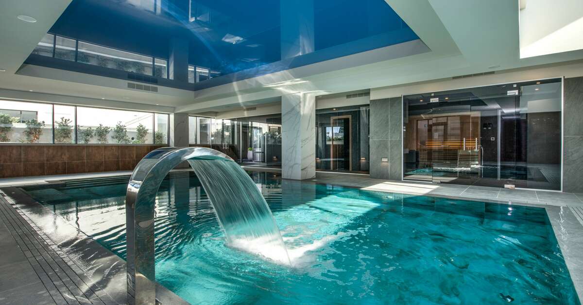 Een foto van het zwembad bij Amira Luxury Resort & Spa