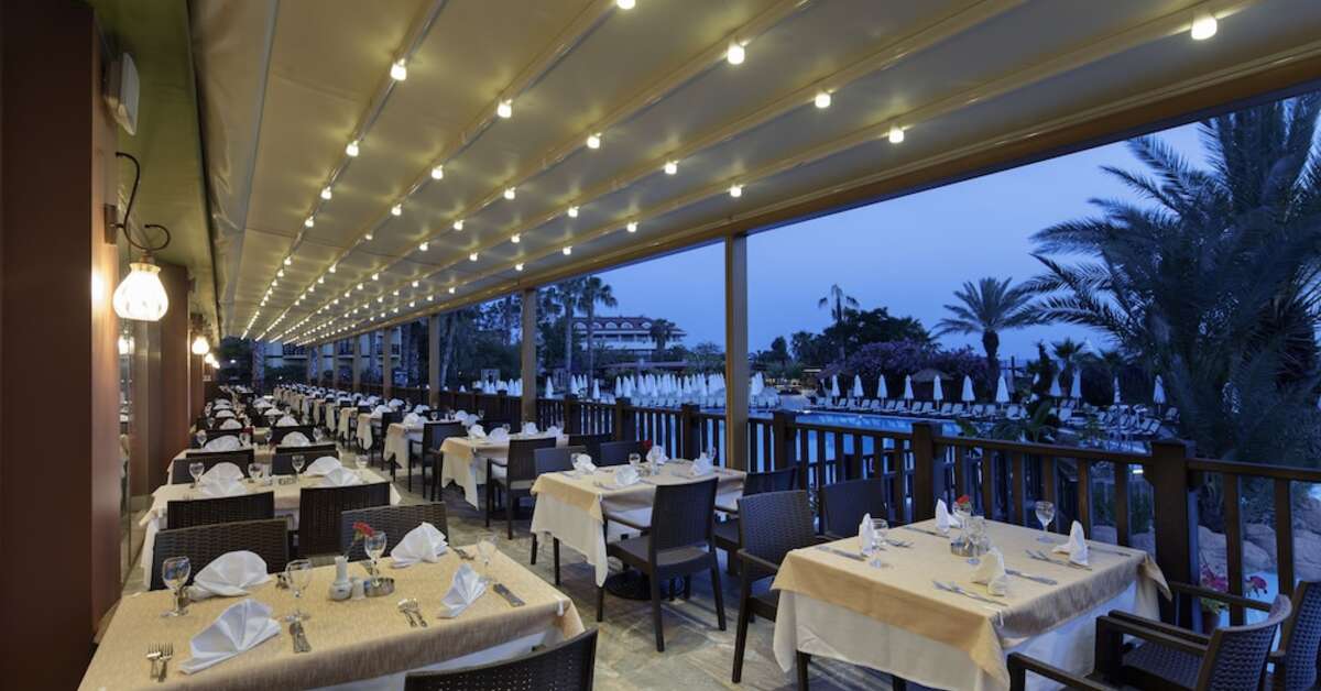 Een foto van de faciliteiten bij Alba Resort Hotel