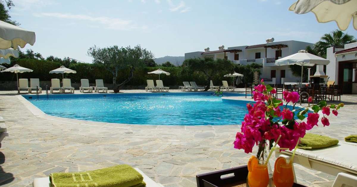 Een foto van een overzicht van Astron Hotel Karpathos