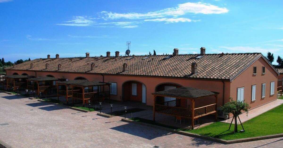 Een foto van de buitenkant van Residence Borgo Verde