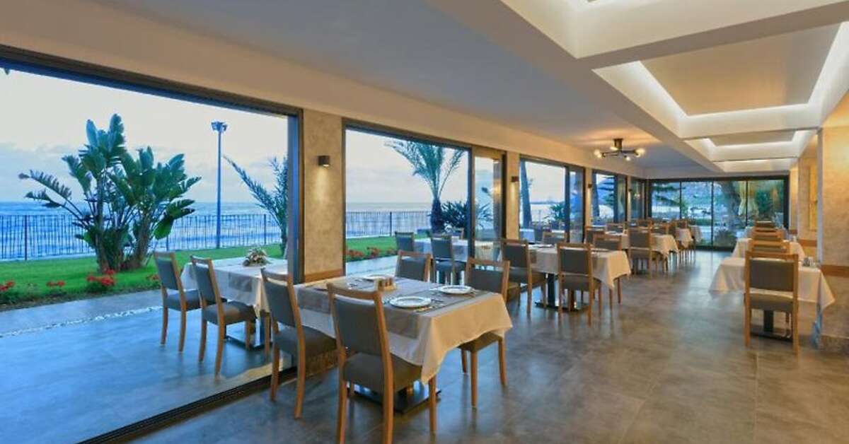Ein Foto von den Einrichtungen im Floria Beach Hotel
