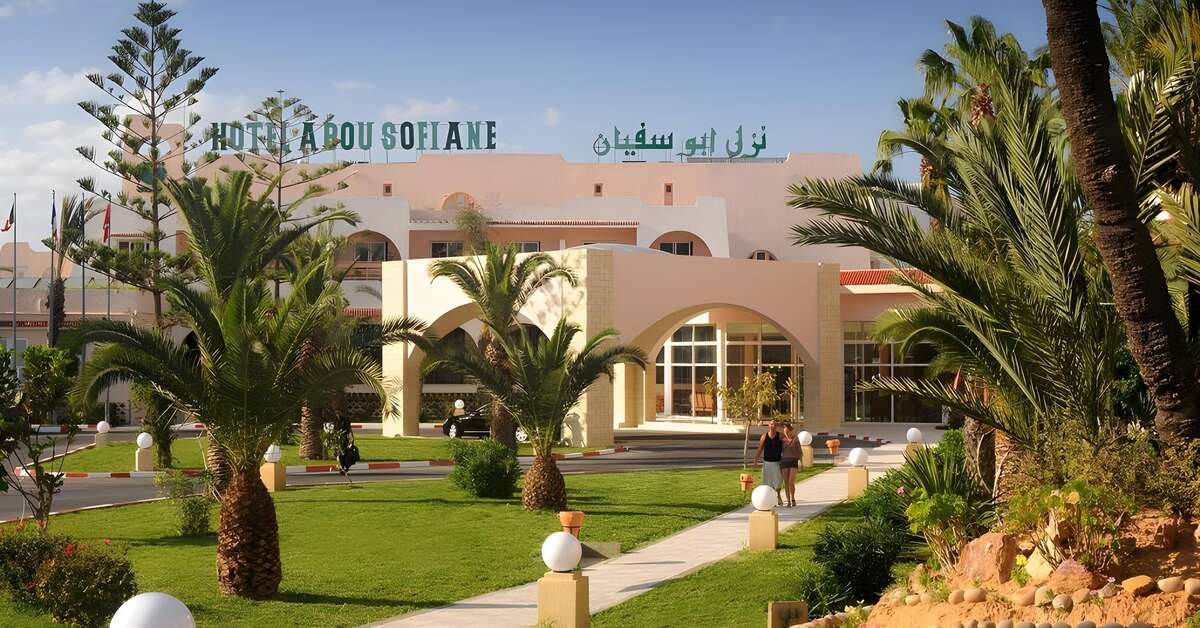 Ein Foto von den Einrichtungen im Le Soleil Abou Sofiane Hotel