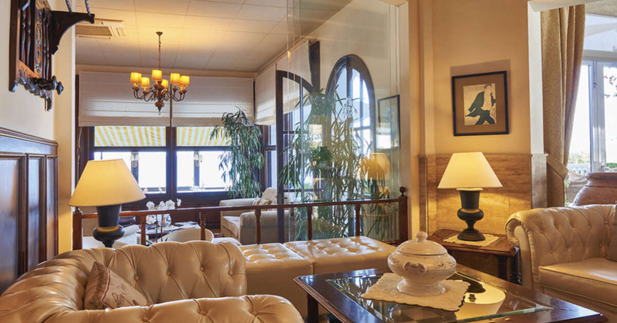 Een foto van het interieur van Hotel Costa Brava