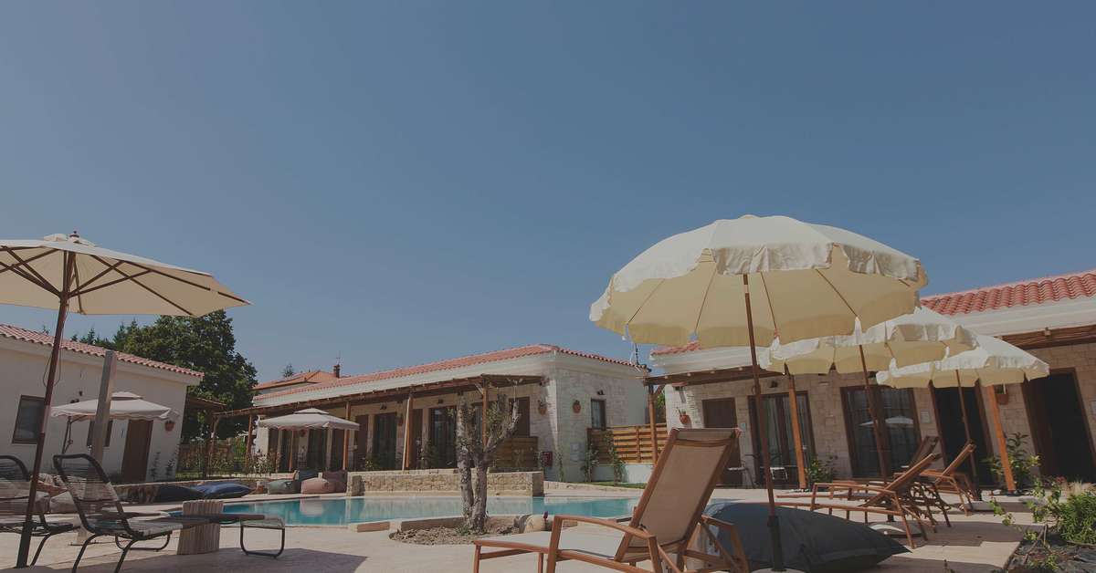 Een foto van de buitenkant van Casa Afytos