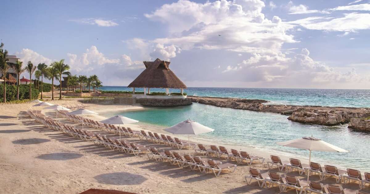 Een foto van het strand bij Hard Rock Hotel Riviera Maya