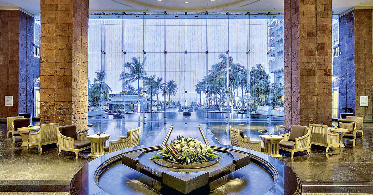 Een foto van het interieur van Hilton Hua Hin Resort & Spa