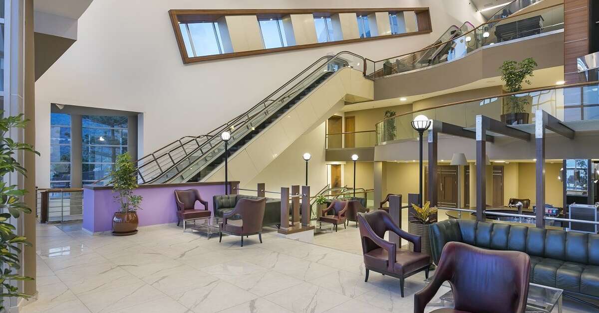 Een foto van het interieur van Duja Bodrum Hotel