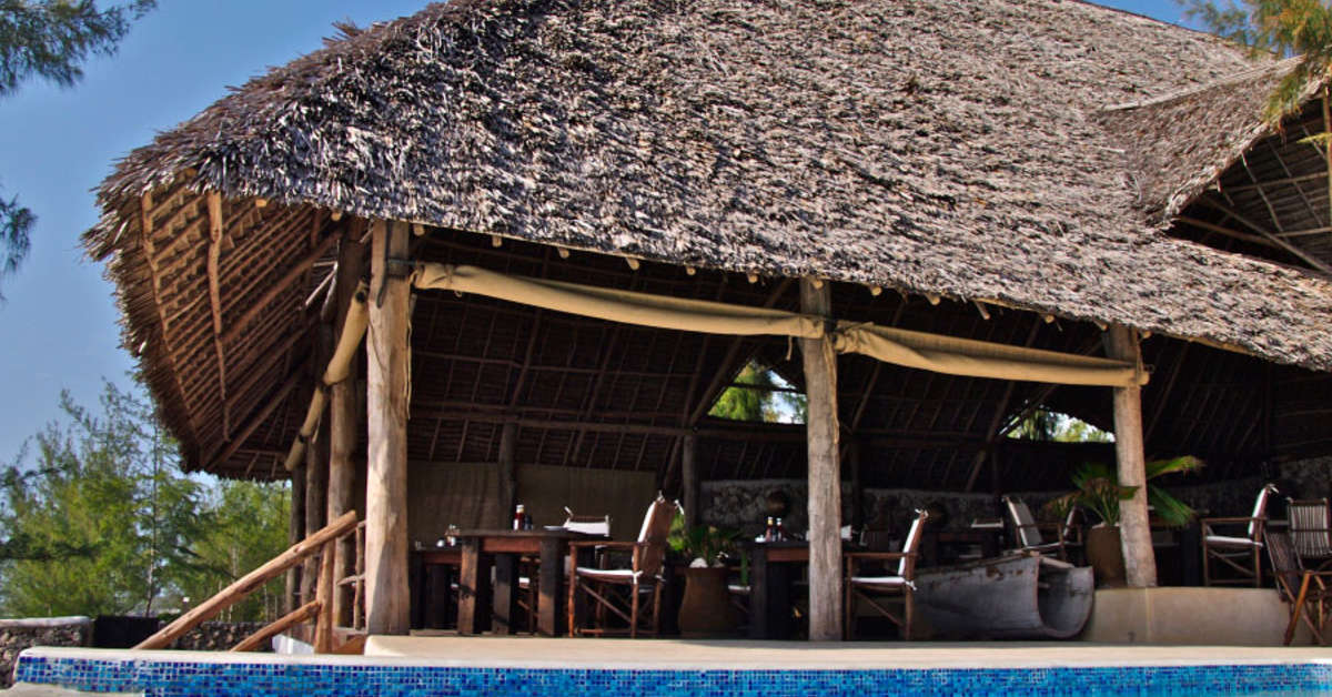 Een foto van het zwembad bij Sunshine Marine Lodge