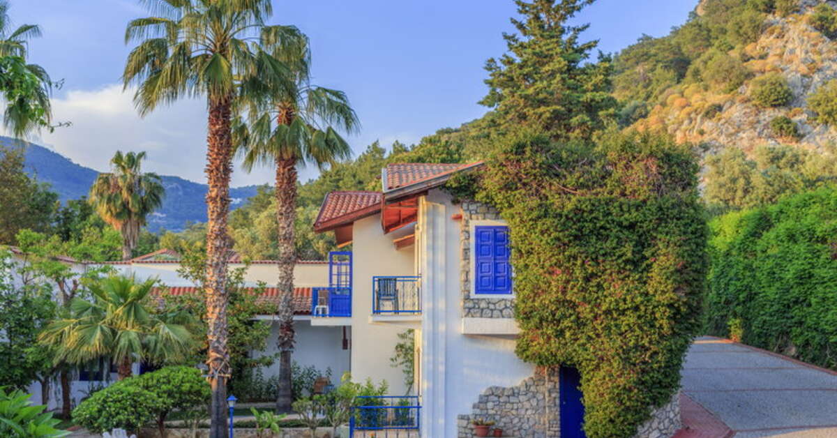 Een foto van de buitenkant van Oludeniz Beach Resort by Z Hotels