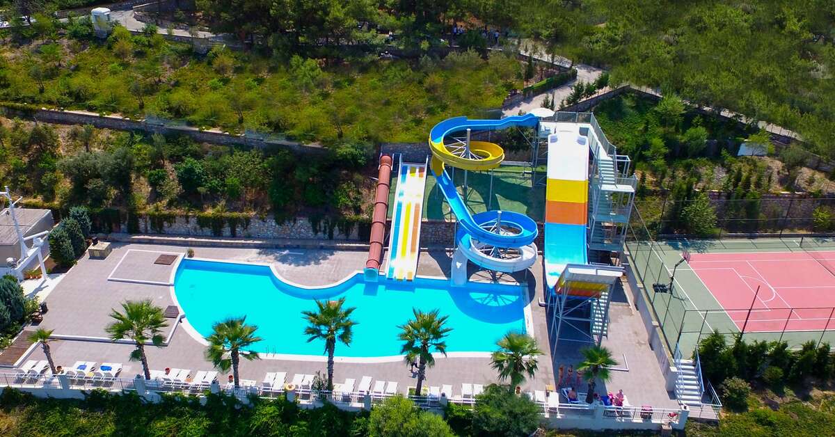Een foto van het zwembad bij Blue Dreams Resort & Spa