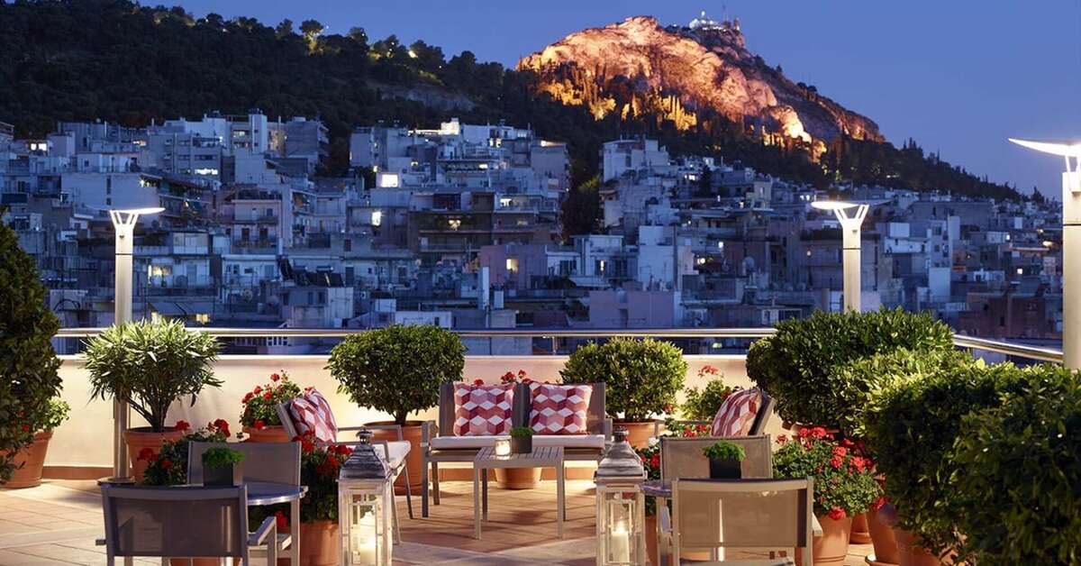 Een foto van de faciliteiten bij Athens Zafolia Hotel