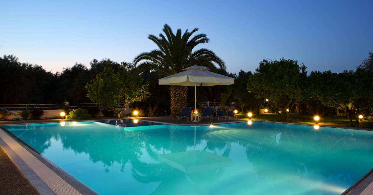 Een foto van het zwembad bij Villa Marina