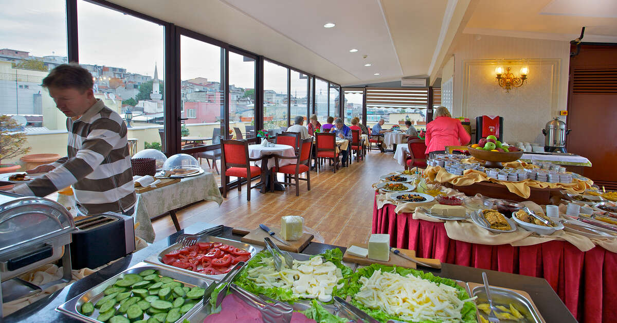 Ein Foto von den Einrichtungen im Amber Hotel Istanbul