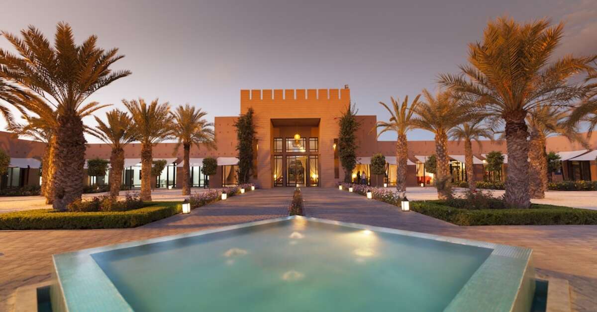 Een foto van de buitenkant van Aqua Mirage Marrakech
