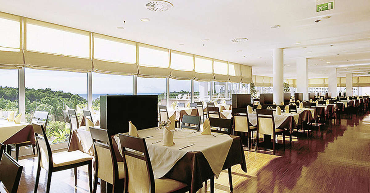 Een foto van de faciliteiten bij Hotel Albatros Plava Laguna