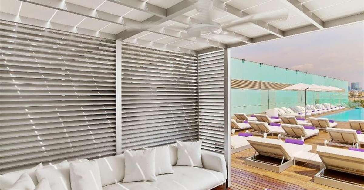 Een foto van de faciliteiten bij W Barcelona
