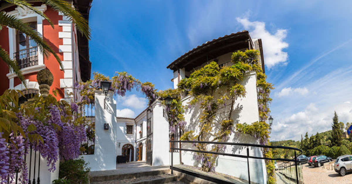 Een foto van de buitenkant van Hotel Finca Los Abetos