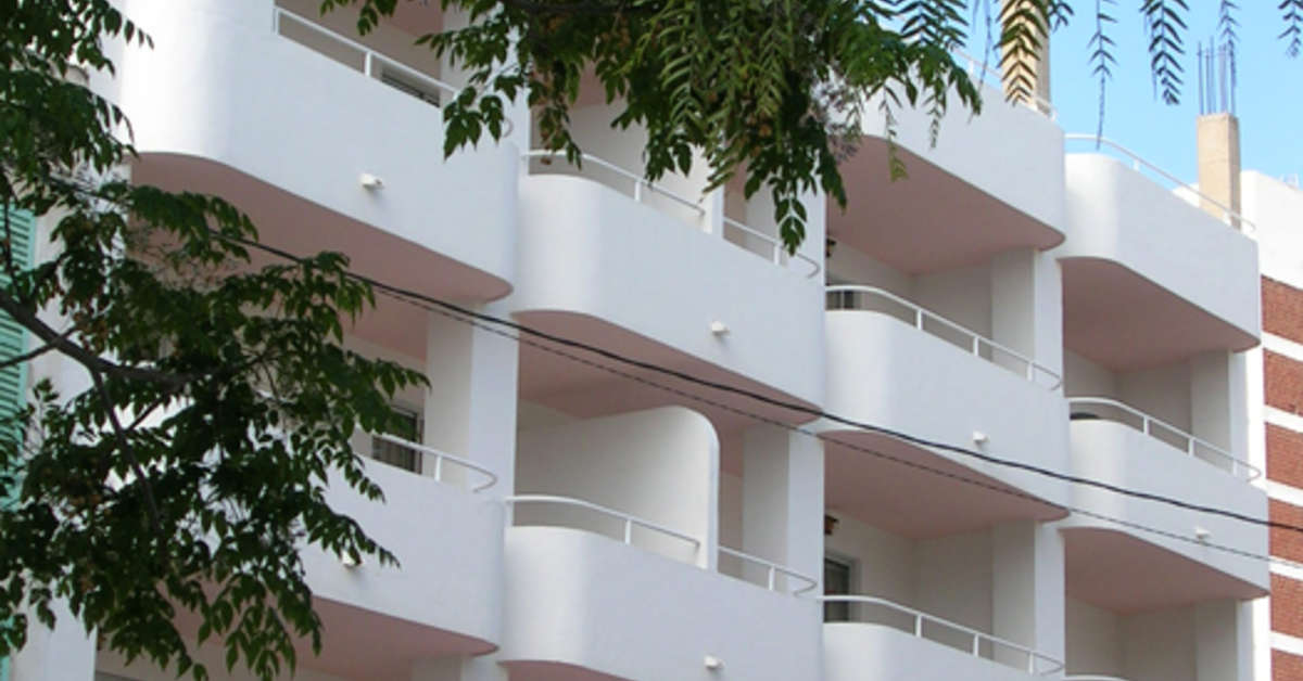 Een foto van een overzicht van Appartementen Los Angeles