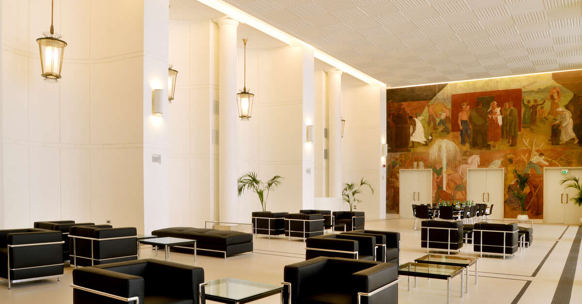 Een foto van Palazzo Esedra