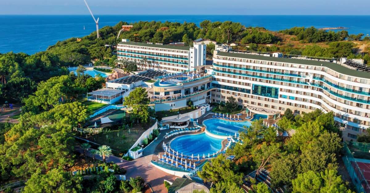 Een foto van het zwembad bij A Good Life Utopia Family Resort
