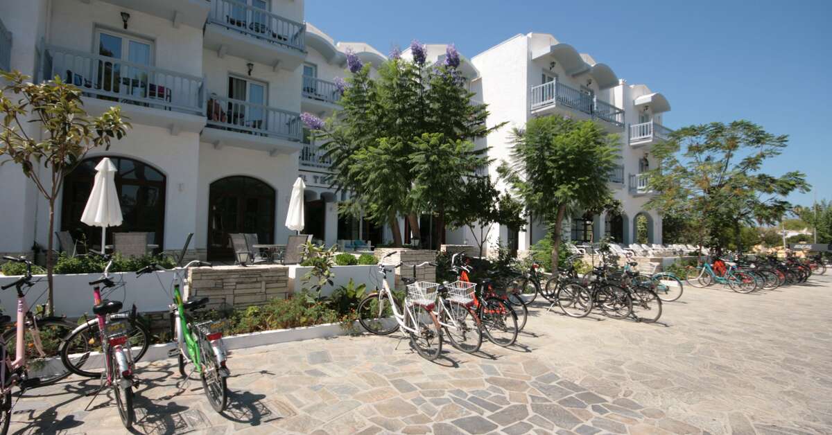 Een foto van de faciliteiten bij Theodorou Beach Hotel
