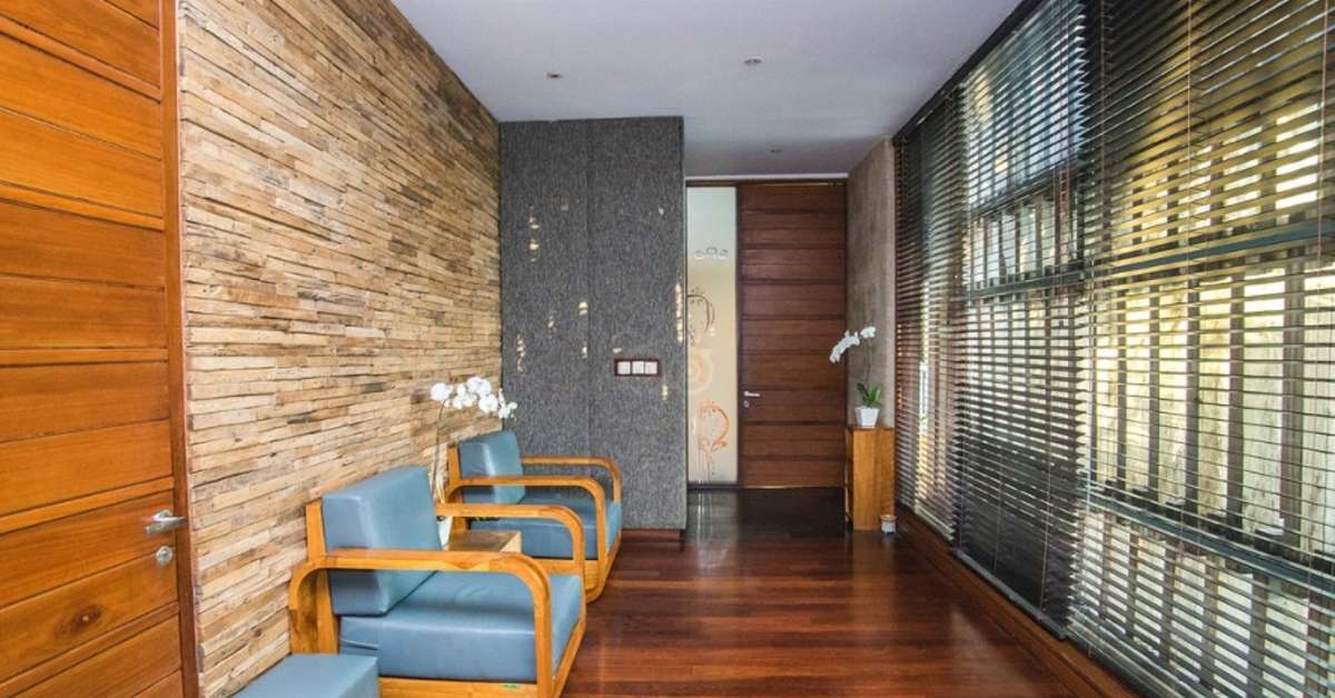 Een foto van het interieur van The Elysian Boutique Villa Resort