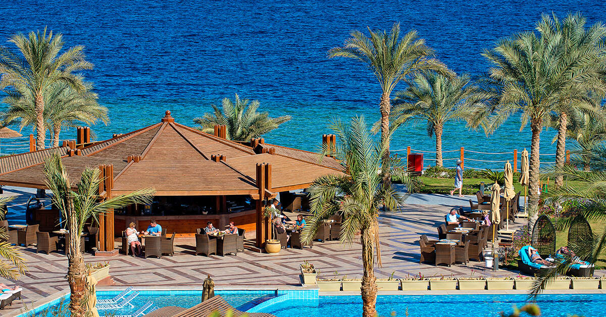 Ein Foto vom Pool im Sunrise Montemare Resort